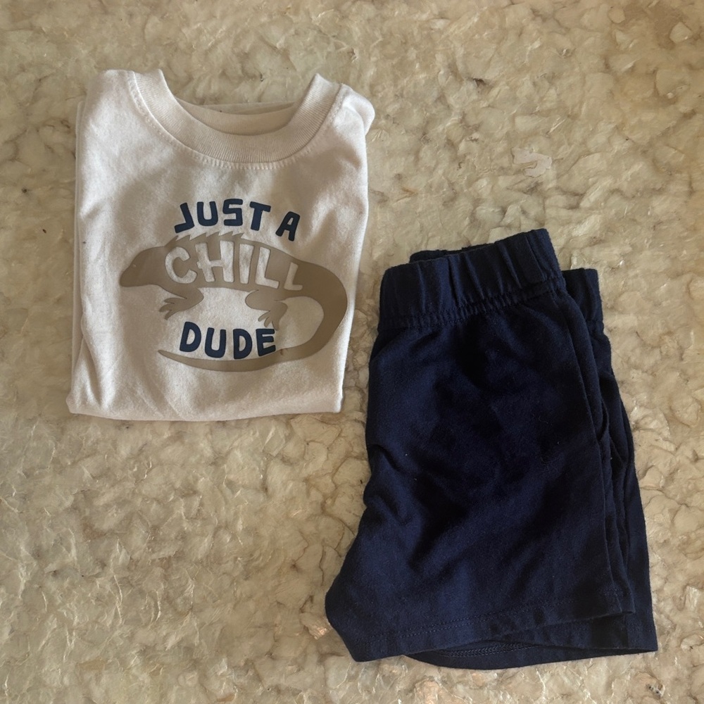 Garanimals Navy Blue Kids Shorts